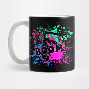 Pink Paint Explosion Mug